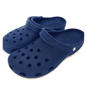 Blue Crocs Male 10/11 or Female 12/14